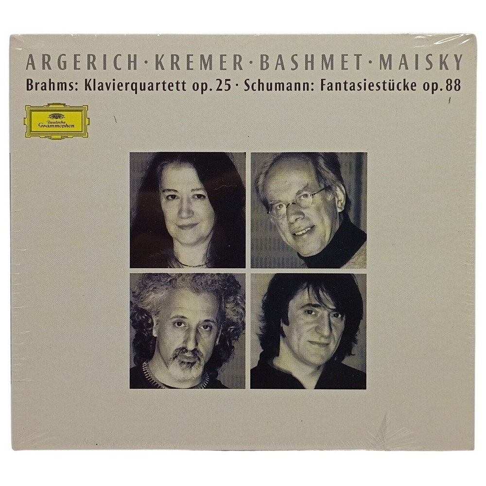 Deutsche Grammophon Argerich Kremer Brahms Schumann Classical Music (CD, 2004)
